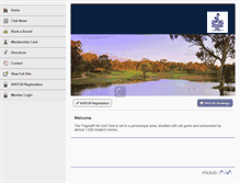 Tablet Screenshot of flagstaffhill.miclub.com.au